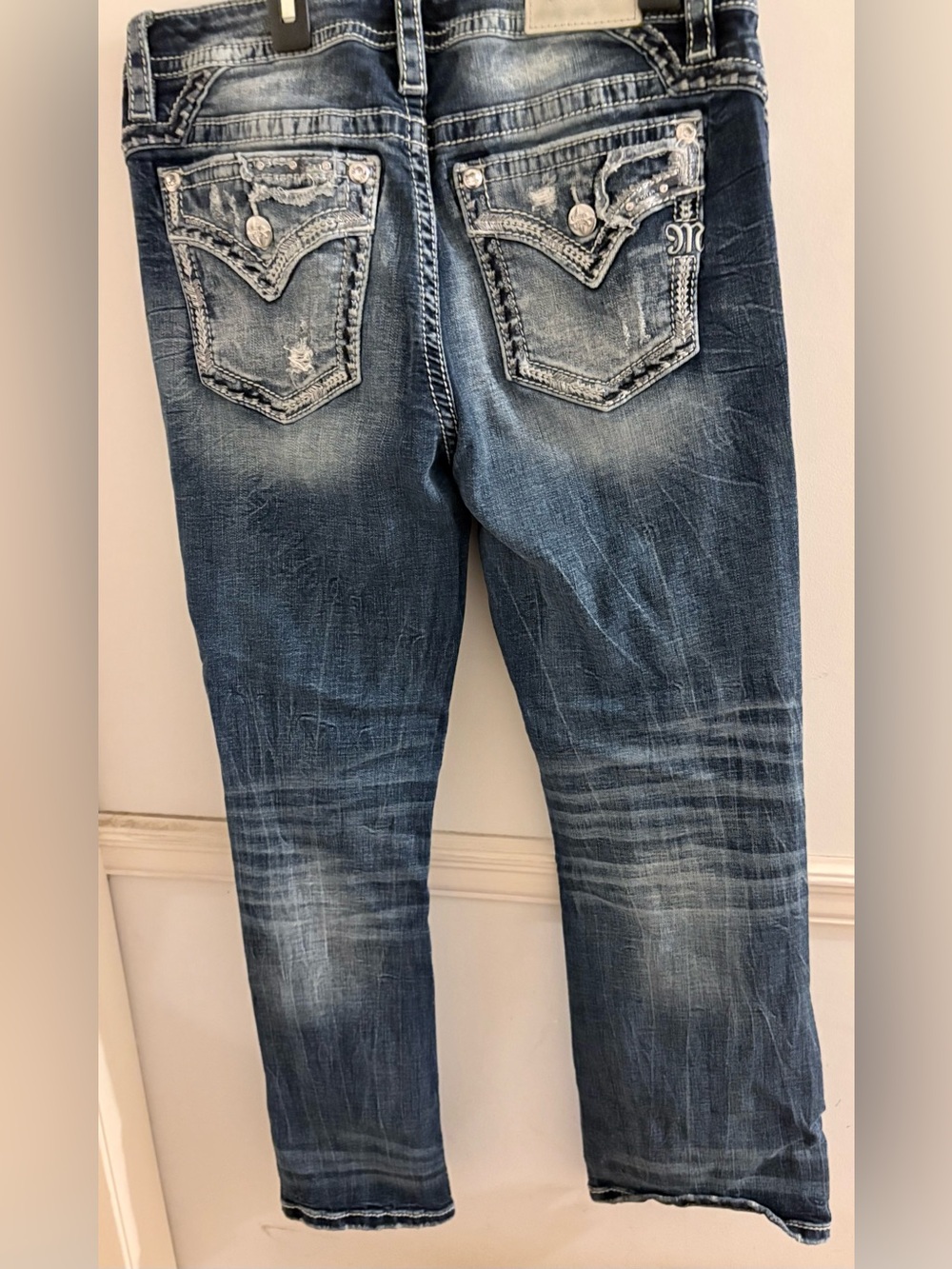 Miss Me Women's Embellished Bootcut Denim Jeans